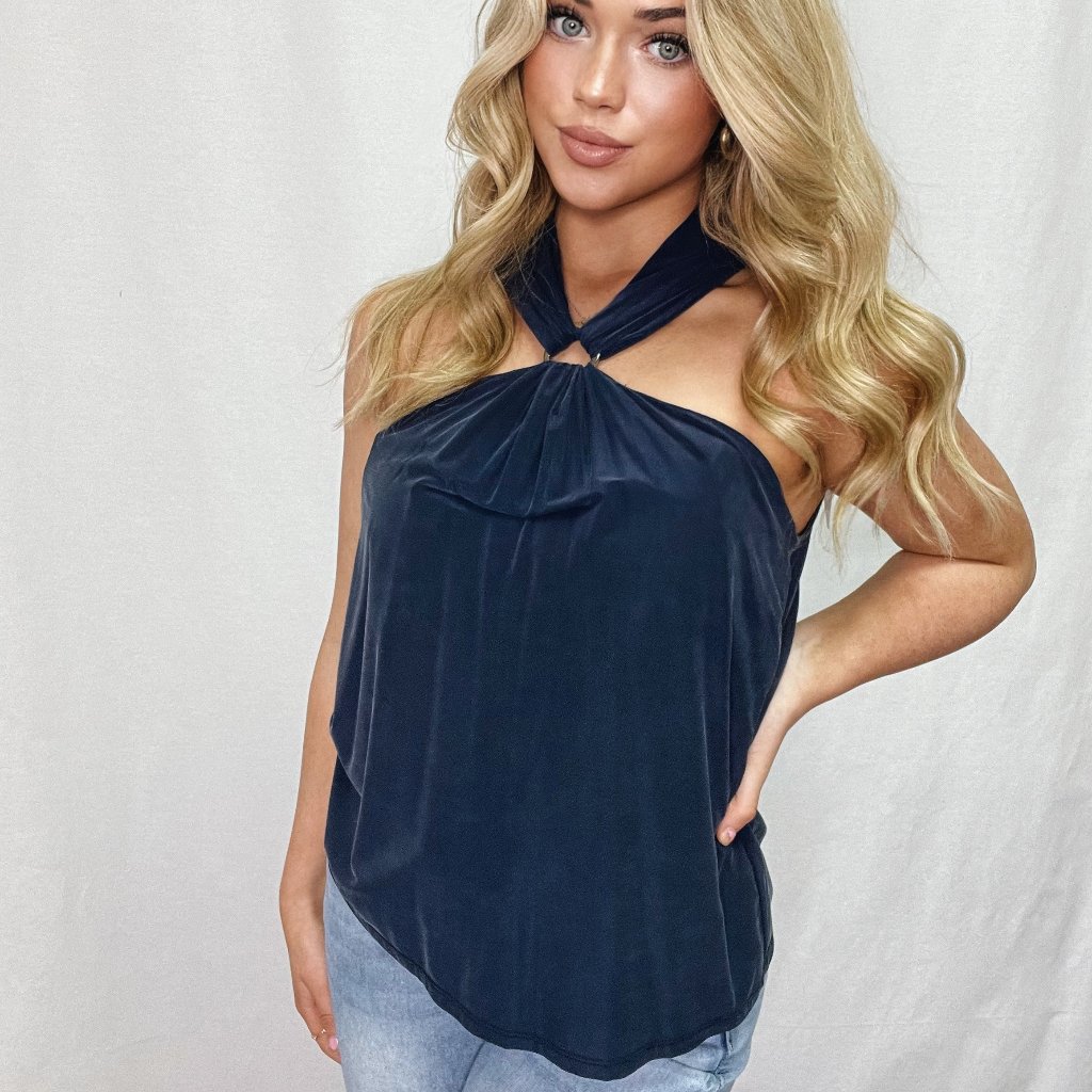 Nightfall Ring Halter Top - Lola & Sophie